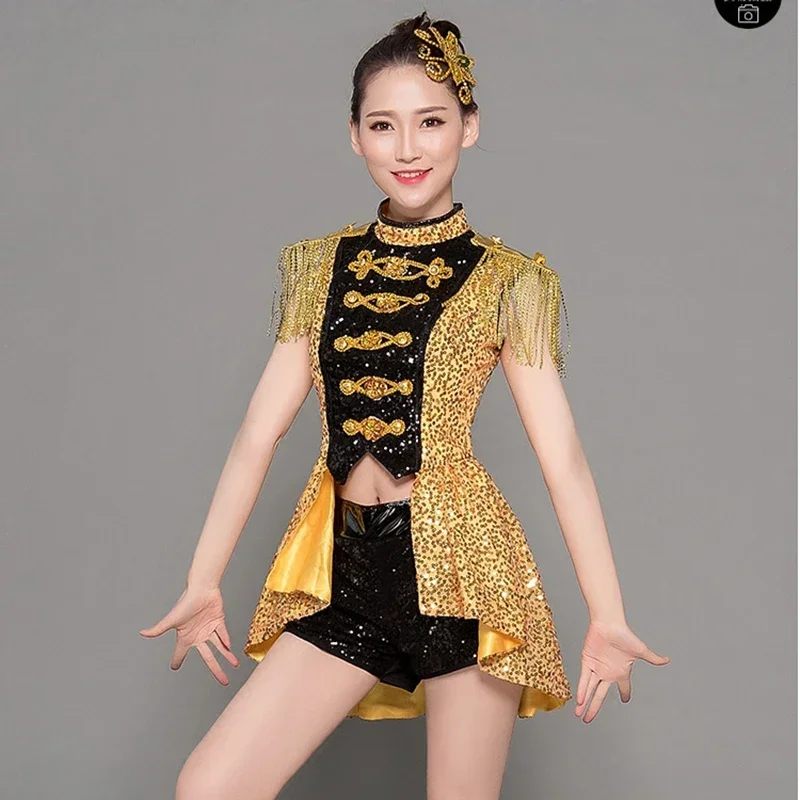 

2026 джазовый танец, новый современный танец с блестками, ночной клуб, сцена для взрослых, ласточкин хвост, танцевальный костюм с кисточками