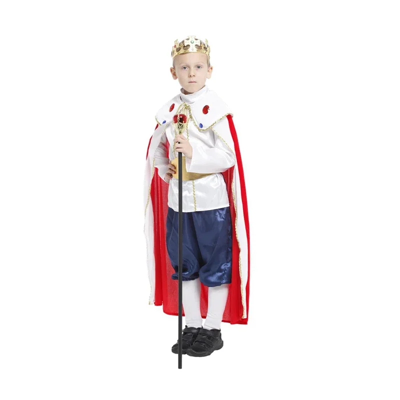 Halloween Re Il Piccolo Principe Costume Cosplay Corona Per Adulti Bambini Festa Di Compleanno Vestito Festa Di Carnevale Senza Bacchetta