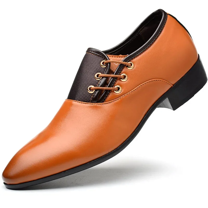 Schuhe für Männer Schuhe Lederschuhe Business-Kleid Schuhe All-Match lässig stoß dämpfende verschleiß feste Schuhe Chauss ure Homme