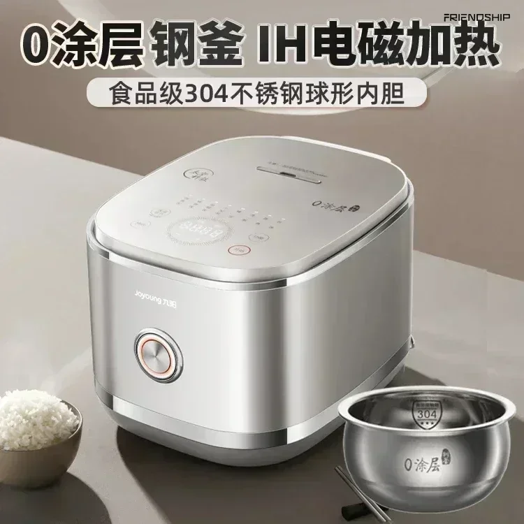 4LIH Rice Cooker, Stainless Steel 0 Coating Liner, Smart Cooking, Not Easy To Stick To The Pot, New.