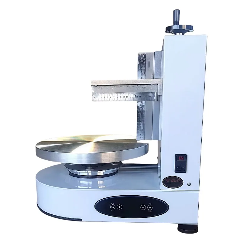 Automatic Cake Spreading Icing Machine for Birthday Cake Making Cream Cake Decorating Polishing Equipment Motor Core Component