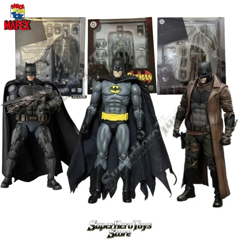En stock MAFEX Batman No. 272 ​ ​ Armure tactique Batman n° 260 No. Figurine d'action 270 (Justice League : Édition Zack Snyder)