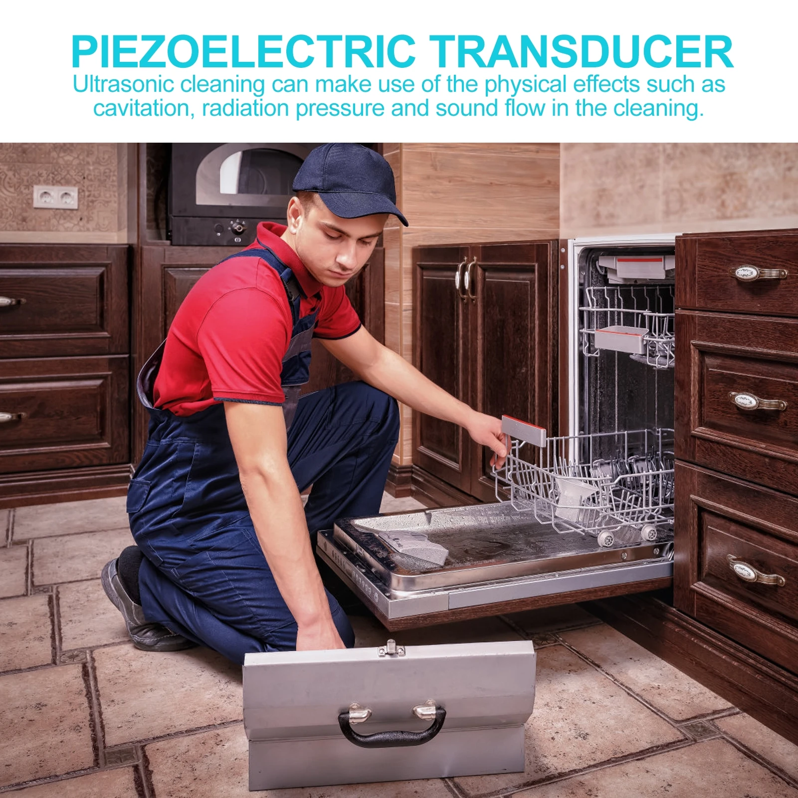 

Ultrasonic Transducer Piezoelectric Cleaning Replacement Dishwashing Machine Dishwasher Part Household High Frequency Cleaner