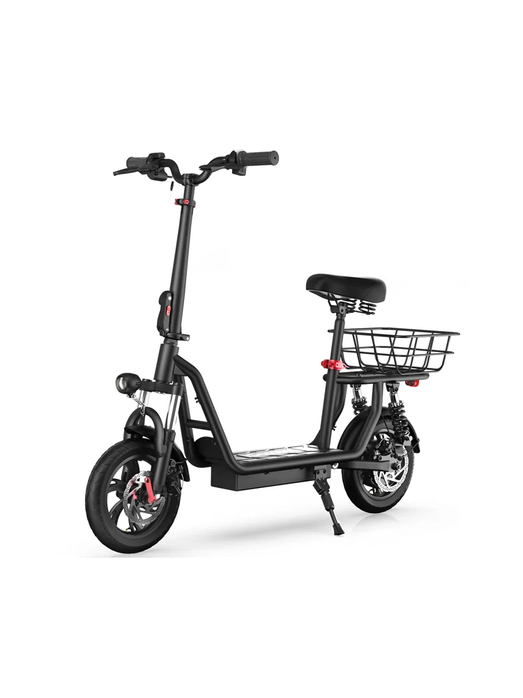 iScooter i12 Elektrische Scooter 12 inch Scooter 500W eScooter 36V7.5Ah Handige Comfortabele Stedelijke Vervoermogelijkheid Mobiliteits Scooter - afbeelding 2