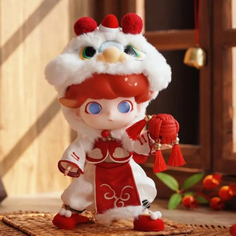 

Genuine Dimoo Auspicious Animal 1/8 Doll Movable Joint Toy Cute Action Figures Collect Model Cartoon Decor Toys Surprise Gift