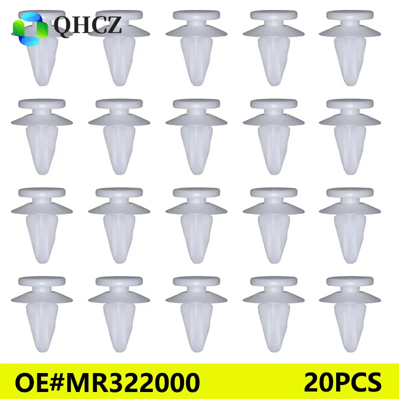 Clips de Panel Interior de 20 piezas para Mitsubishi Galant Lancer Pajero Space Wagon Eclipse OE # MR181745 MR322000 MR432939