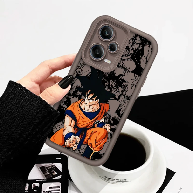 Комикс, D-Dragon Ball, Сон Гоку, глазная лестница для Xiaomi Redmi Note 13, 12, 12C, 11S, 10, 10C, 10A, 9C, 9A Pro, задний Чехол для телефона