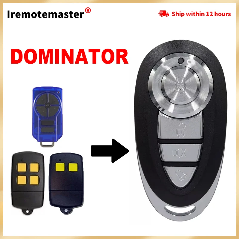 

Replacement Dominator DOM501 DOM502 DOM505 433MHz Gate/Garage Door Remote Control