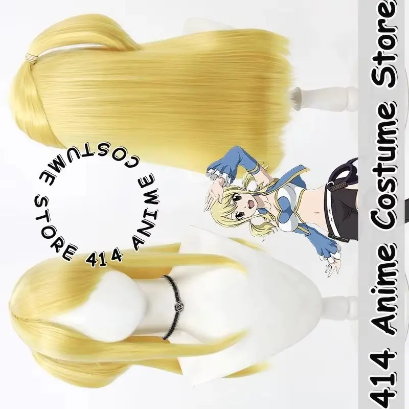 

Game & Anime Lucy Heartfilia Cosplay Wig Fairy Tail Heat-Resistant Fiber Synthetic Hair