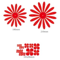 YINISE SCRAPBOOK Metal Cutting Dies For Scrapbooking Stencils LAMP SET DIY PAPER Album Cards Making CRAFT Embossing Die CUT