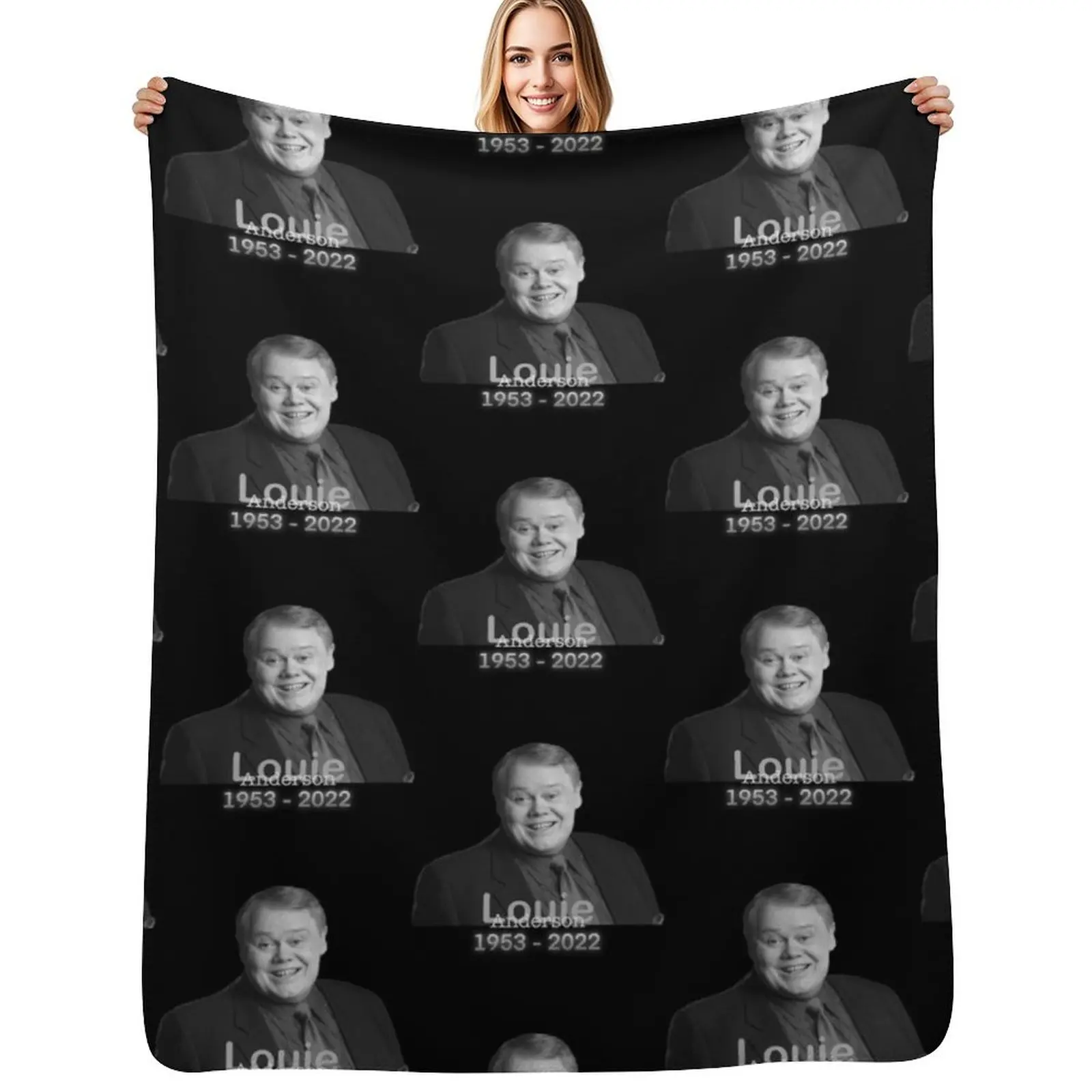 

Bye Louie Anderson Throw Blanket Picnic wednesday Fashion Sofas Stuffeds Blanket