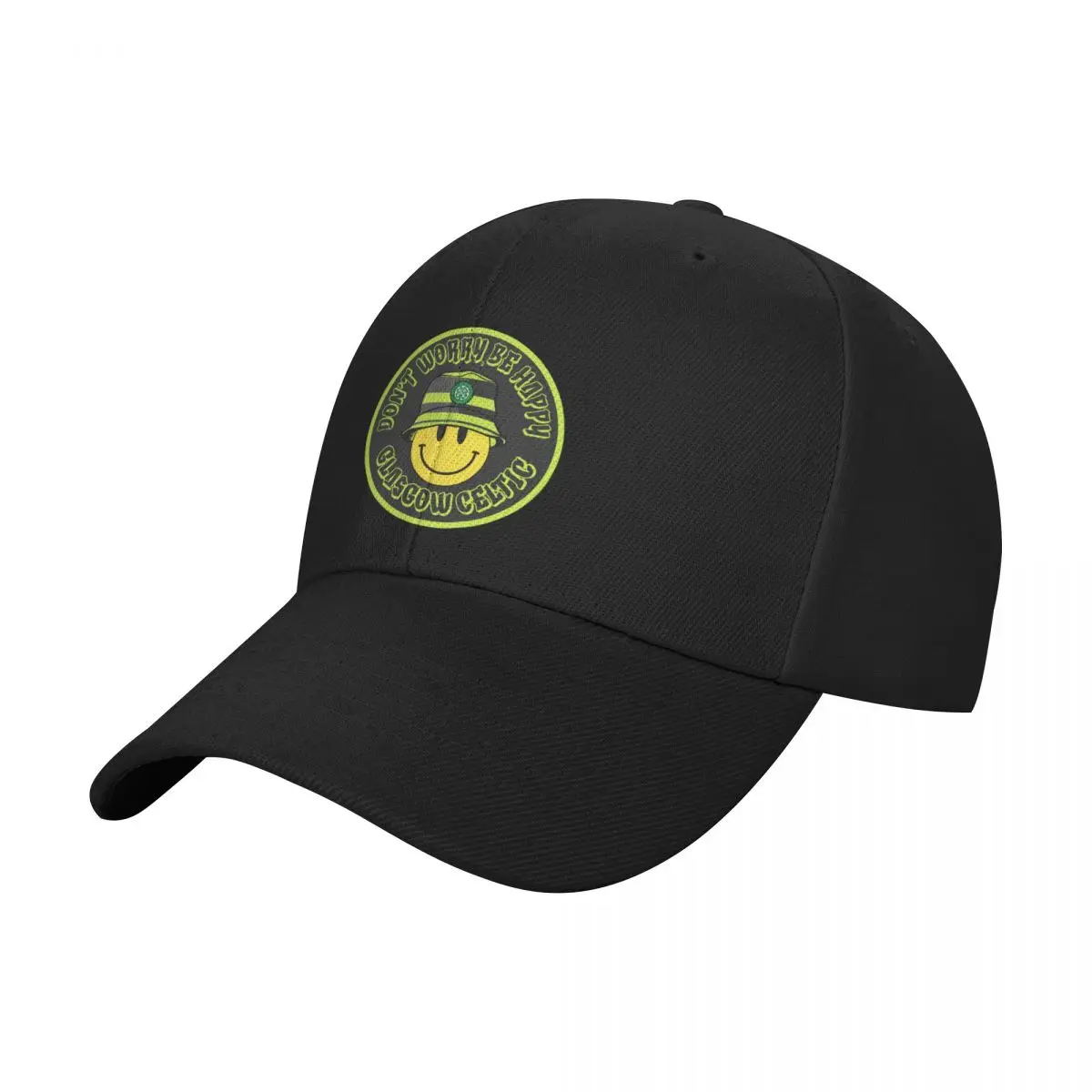 

Don't Worry Be Happy Glasgow Celtic Baseball Cap Hat Man For The Sun hard hat Boy Child Women's