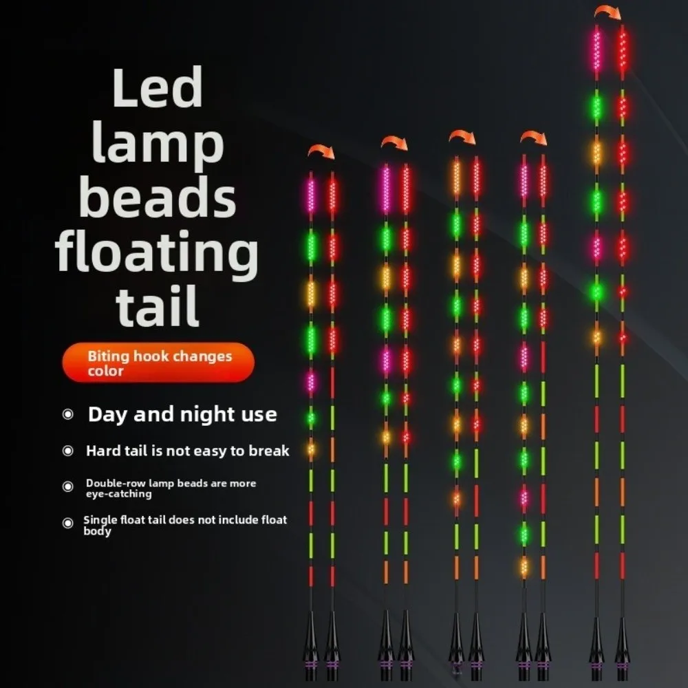 Flotador inteligente LED superbrillante, flotadores electrónicos luminosos superiores ultra sensibles, tecnología inteligente, boya de pesca de diseño electrónico
