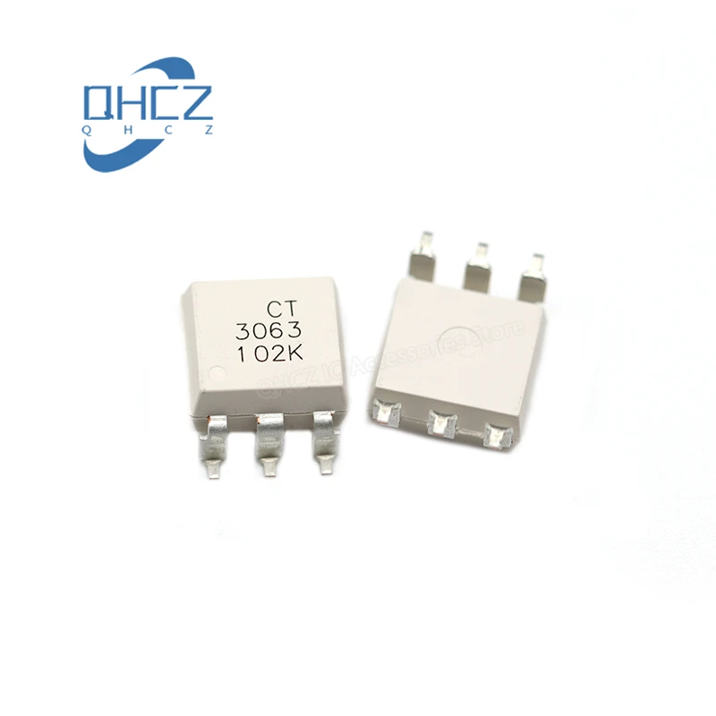 10PCS Photocoupler MOC3063 CT3063S/CT3063/MOC3063S-TA1/M Controllable Chip New and Original Integrated circuit IC chip In Stock