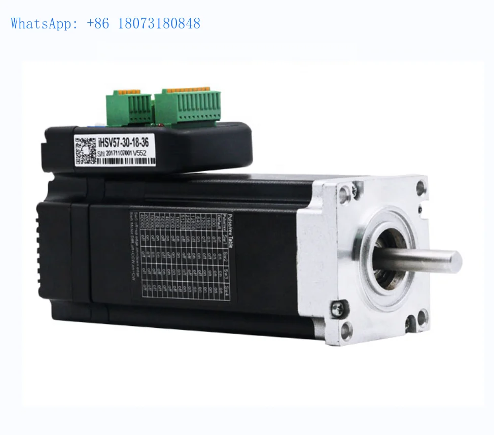 iHSV57-30-18-36 0.6Nm 3000 rpm 180W 36V integrated AC servo motor and driver kit for CNC machine