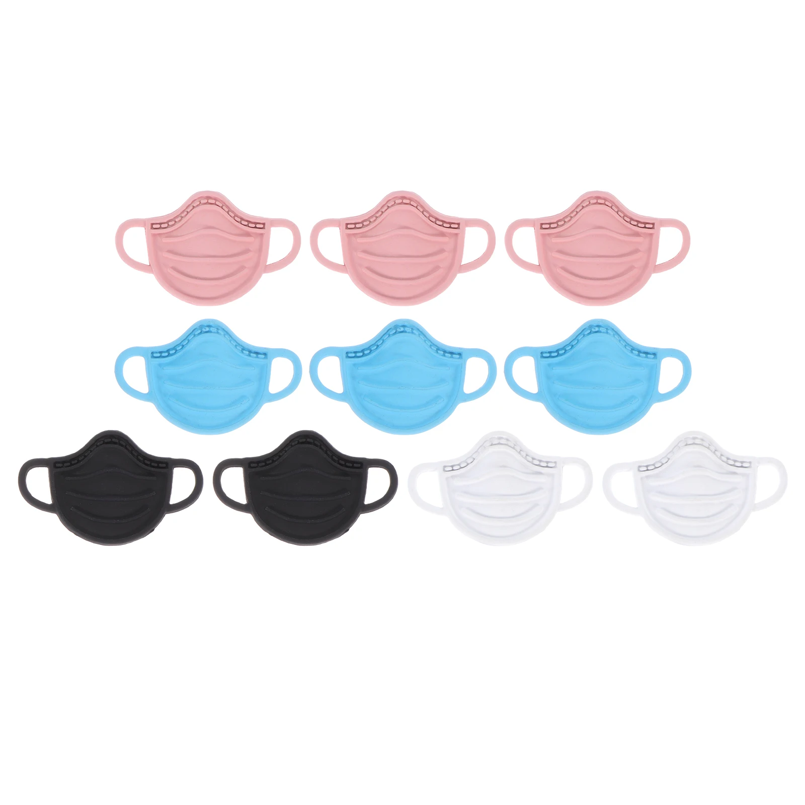 

10 Pcs Frosted Pendant Charms Simple Stylish Necklace Bracelet Keychain Sweater Chain Anklet Cellphone Accessories Durable