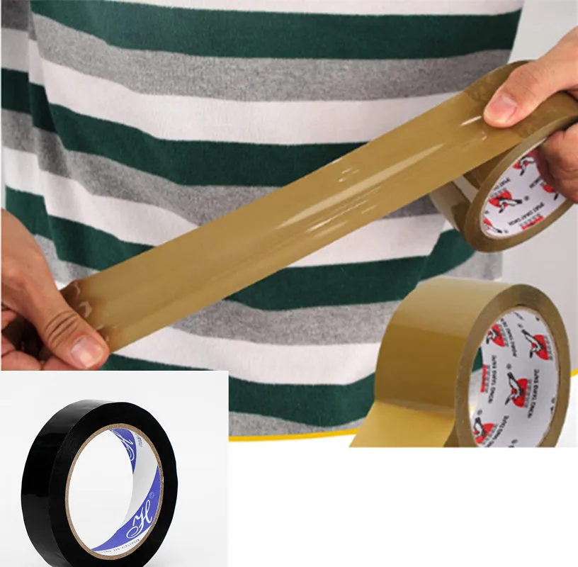 100 Yards 2.4cm Wide 7 Colors Packing Tape Heavy Duty Colored Packaging Tapes For Shipping Moving Sealing Mailing Package Tapes