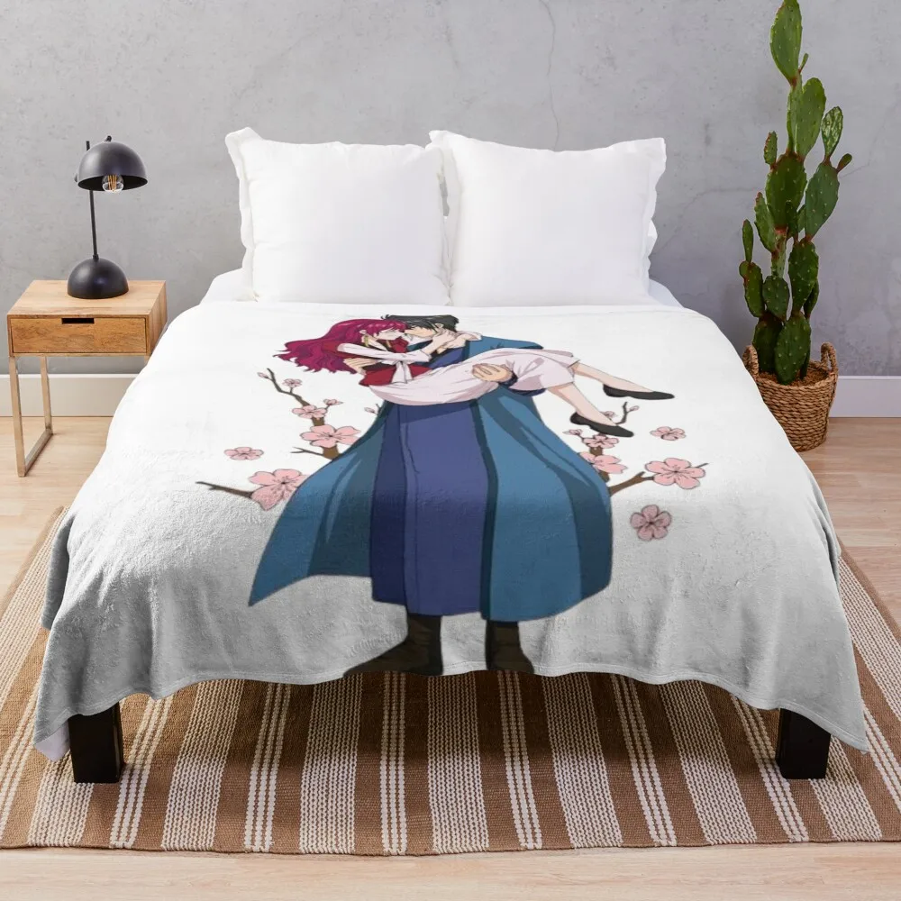 Yona and hak Romance Throw Blanket Softest Soft Plush Plaid Hairys Blankets