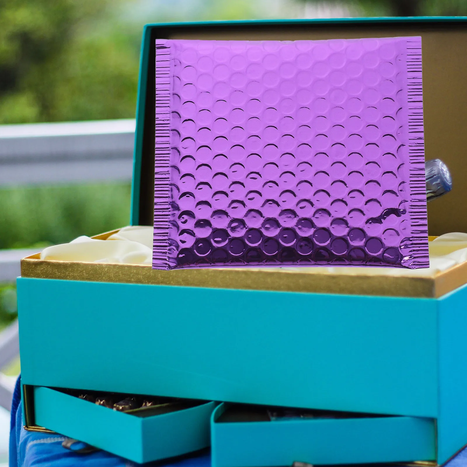 20 قطعة وظيفة الختم القوية فقاعة البريدية للشركات الصغيرة أكياس الشحن المحمولة فقاعة الارسال المغلفات البريدية