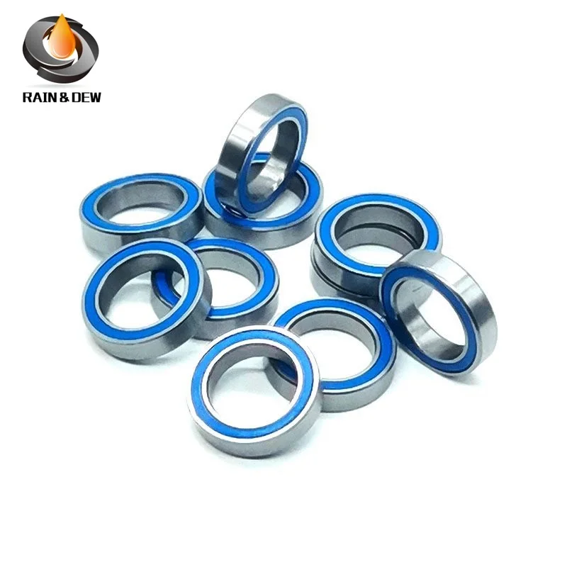 6701RS 10PCS Bearing ABEC-7 12x18x4 mm Hobby Electric RC Car Truck 6701 RS 2RS Ball Bearings 6701-2RS Blue Sealed