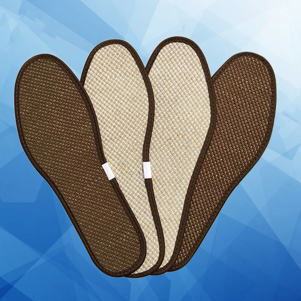 

2 Pairs Insoles Bamboo Charcoal Foot Care Shoes Cushion Absorb Sweat Reduce Odor Wear Resistant Shoe Accessories Footwear