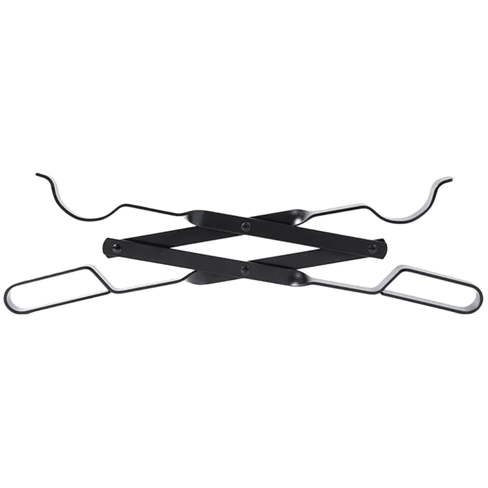 ملقط الحطب أداة الموقد المعدنية القابلة للطي لسجل الاستيلاء في الأماكن المغلقة في الهواء الطلق استخدام المحمولة شواء التخييم الطبخ