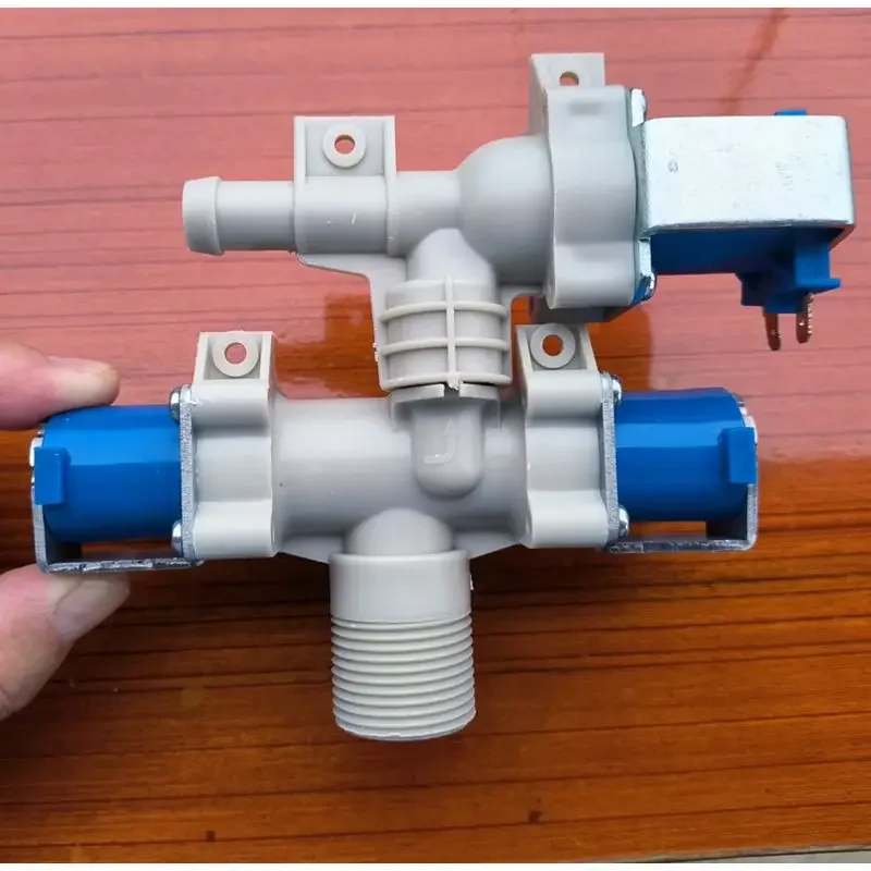 Para LG Máquina de lavar totalmente automática AJU 72911001   Peça eletromagnética da válvula da entrada de água DC12V