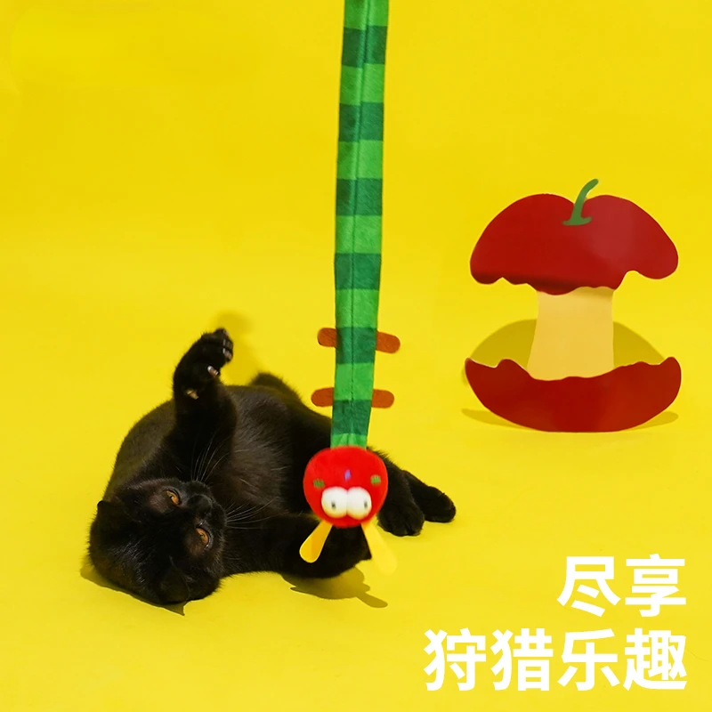 Cat Toy Cat Teaser Bite-Resistant Cat Toy Self-Hi Relieving Stuffy Cat Cat All Products Wear-Resistant Plush Toy