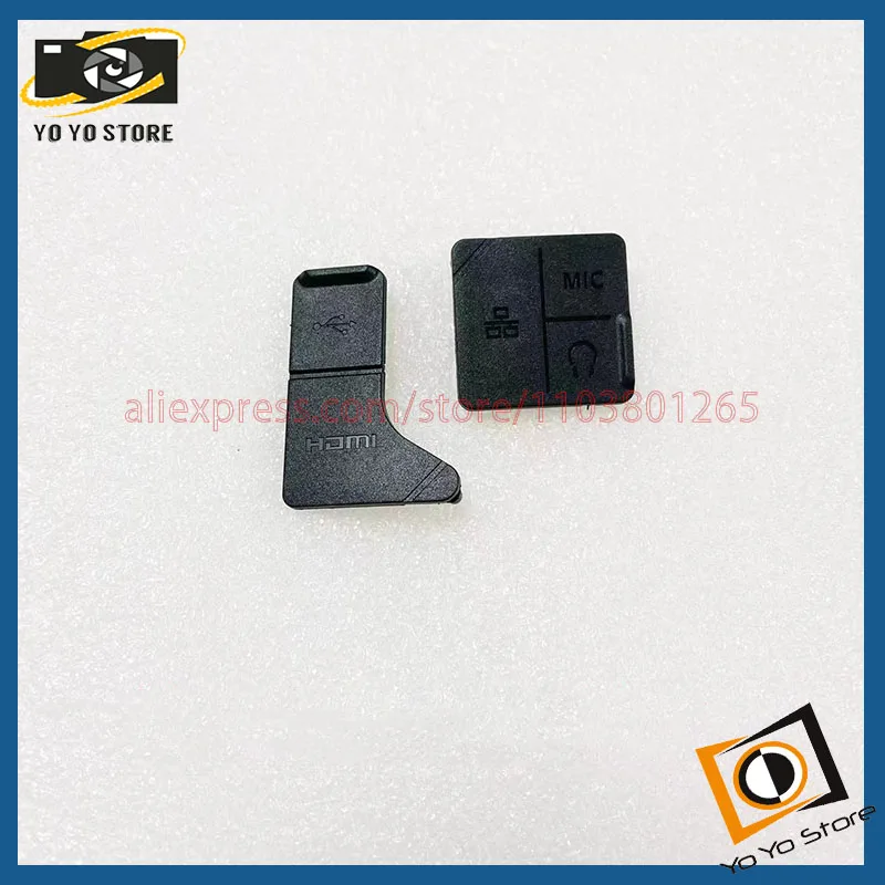 

New 2pcs/Set For Nikon Z9 USB Rubber Decorative Leather GPS Rubber Leather Plug Parts