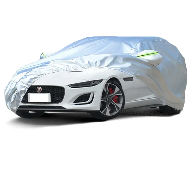 For Jaguar F-TYPE Car Cover Outdoor Protection Covers Snow Sunshade Waterproof Dustproof Exterior UV Car Accessories