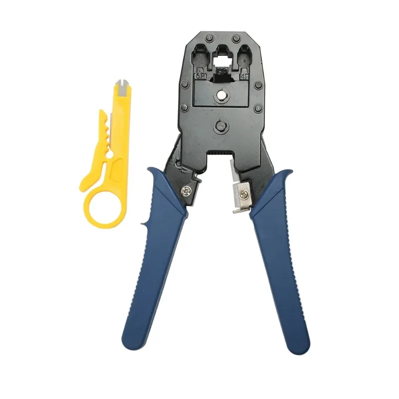 

Multifunction Network Crimping Pliers RJ45 RJ11 RJ12 Cable Crimper Manual LAN Ethernet Wire Tool for Computer Network Use