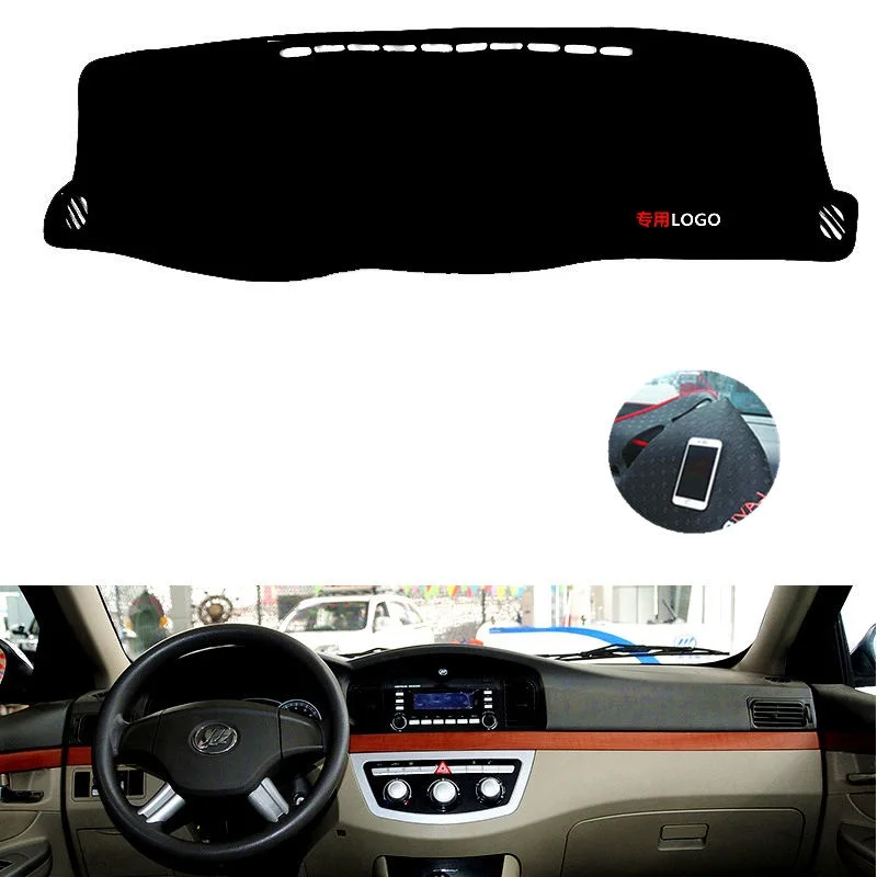 For  Lifan 620 Left Right Hand Non Slip Dashboard Cover Mat Instrument Carpet Car Accessories