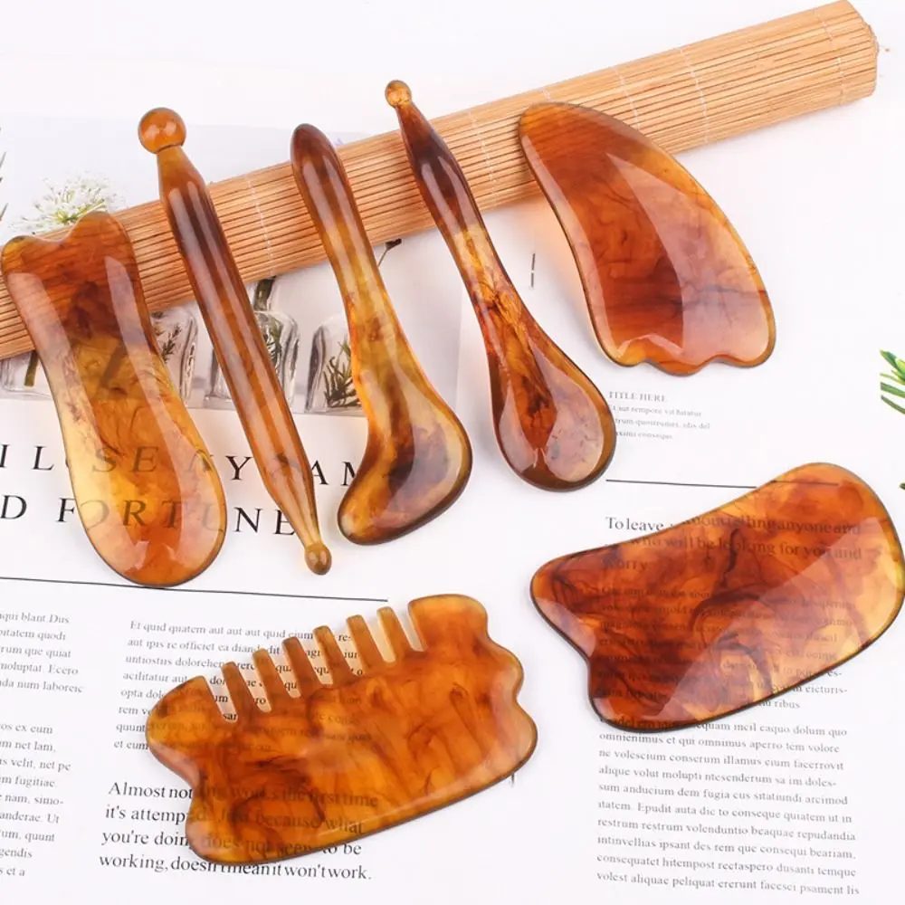 

Massager Stick Body Beautiful Slimming Skin Care Tool Neck Face Massager Facial Scraping Scraper Massage Comb Gua Sha Board