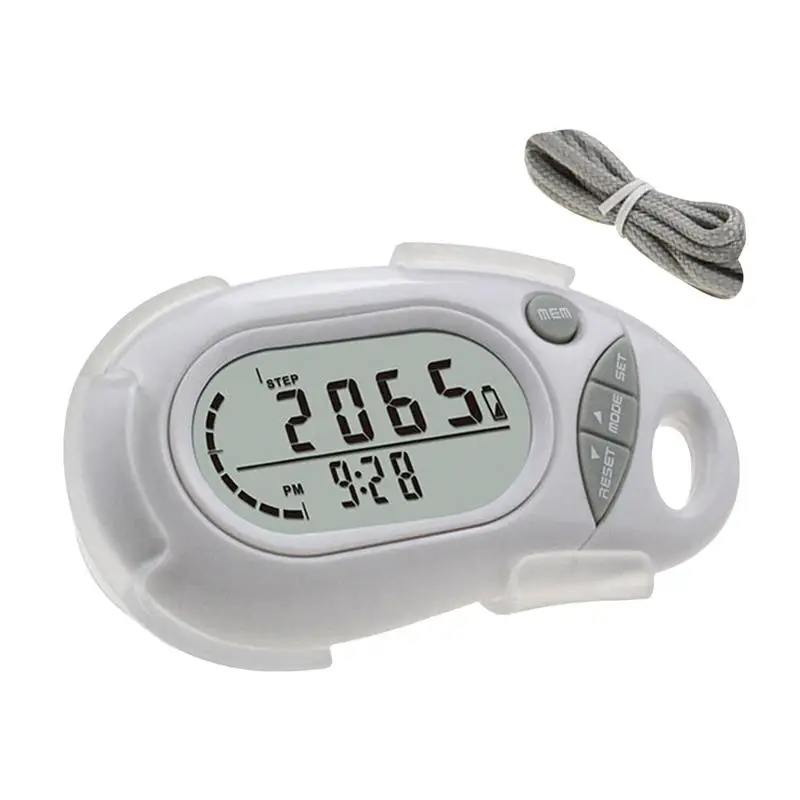 

Step Counter Clip On Simple Step Counter With Large Digital Display Removable Clip Step Tracker For Men Women Kids Adults