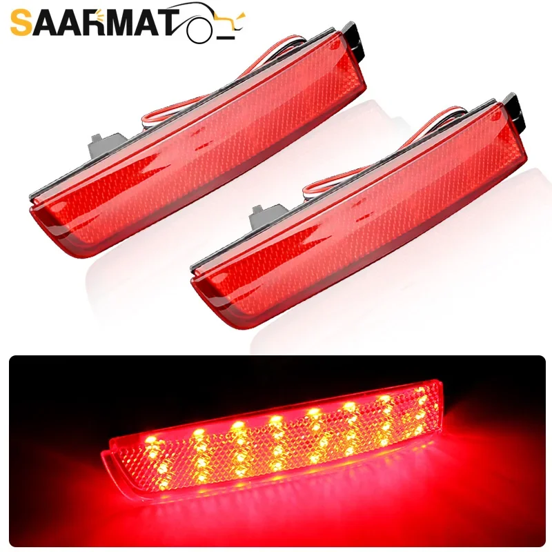 

2Pcs Red Light Waterproof Rear Bumper Reflector Lamp - For Infiniti FX35/FX37/FX50/QX70 & Nissan Sentra (2013-2018) Accessories