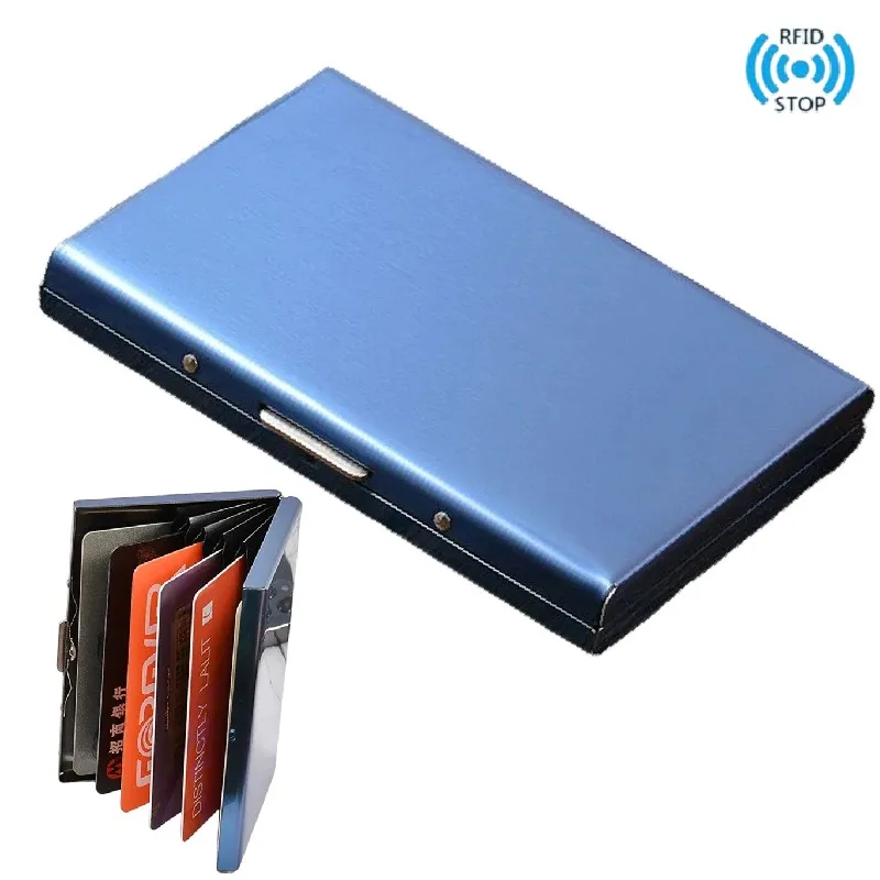 RFID Business Card Holders Card Wallet Aluminium M