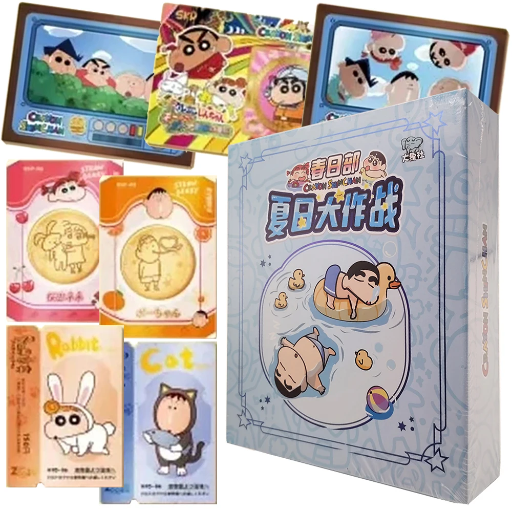 Crayon Shin-chan Collection Card Fans Cherish Popularity Comedy Leisure Animation Character Limited Card Peripheral Desktop Toys