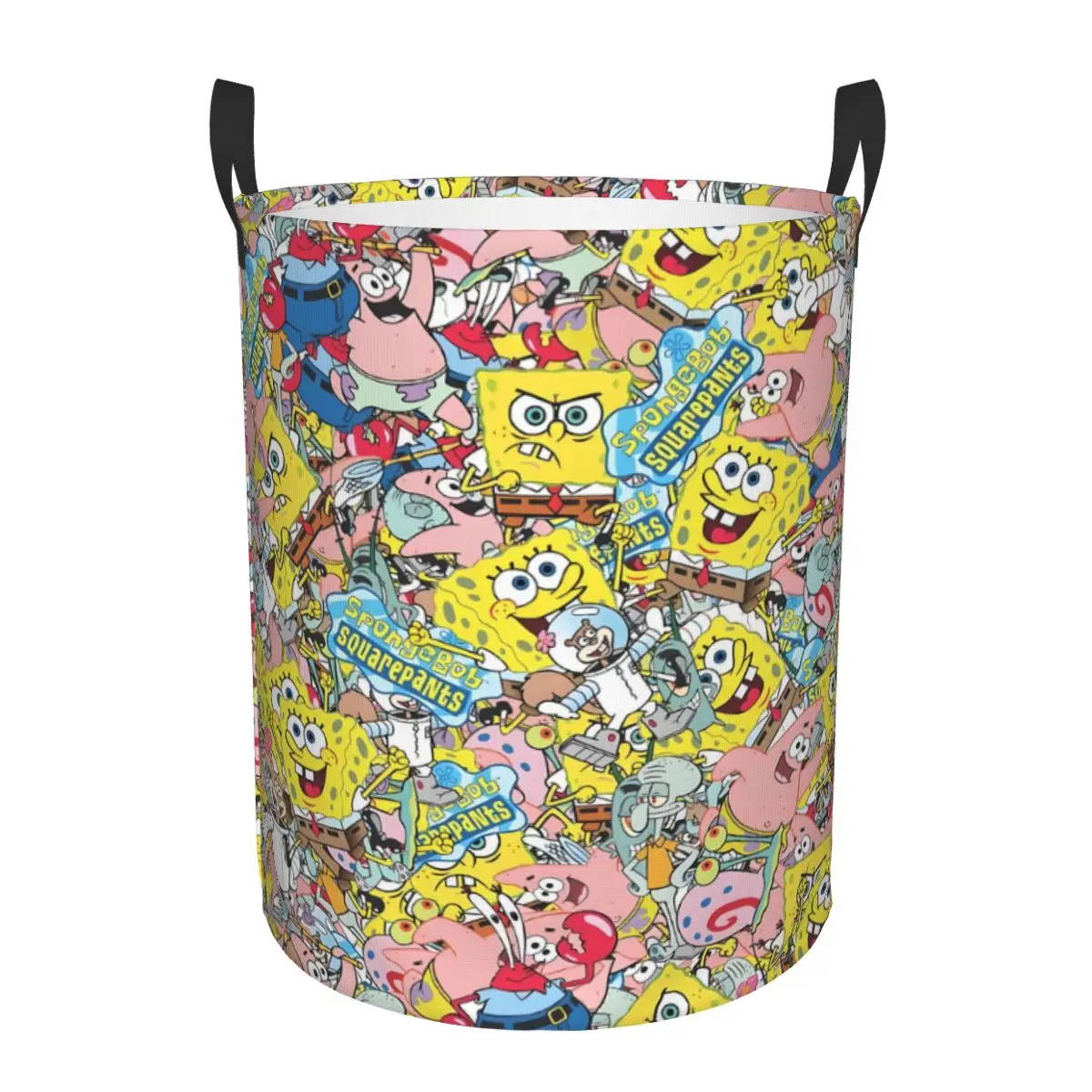 

Складная корзина для белья Custom S-Sponges Anime Bobes, большая корзина для хранения одежды, мультяшный дизайн