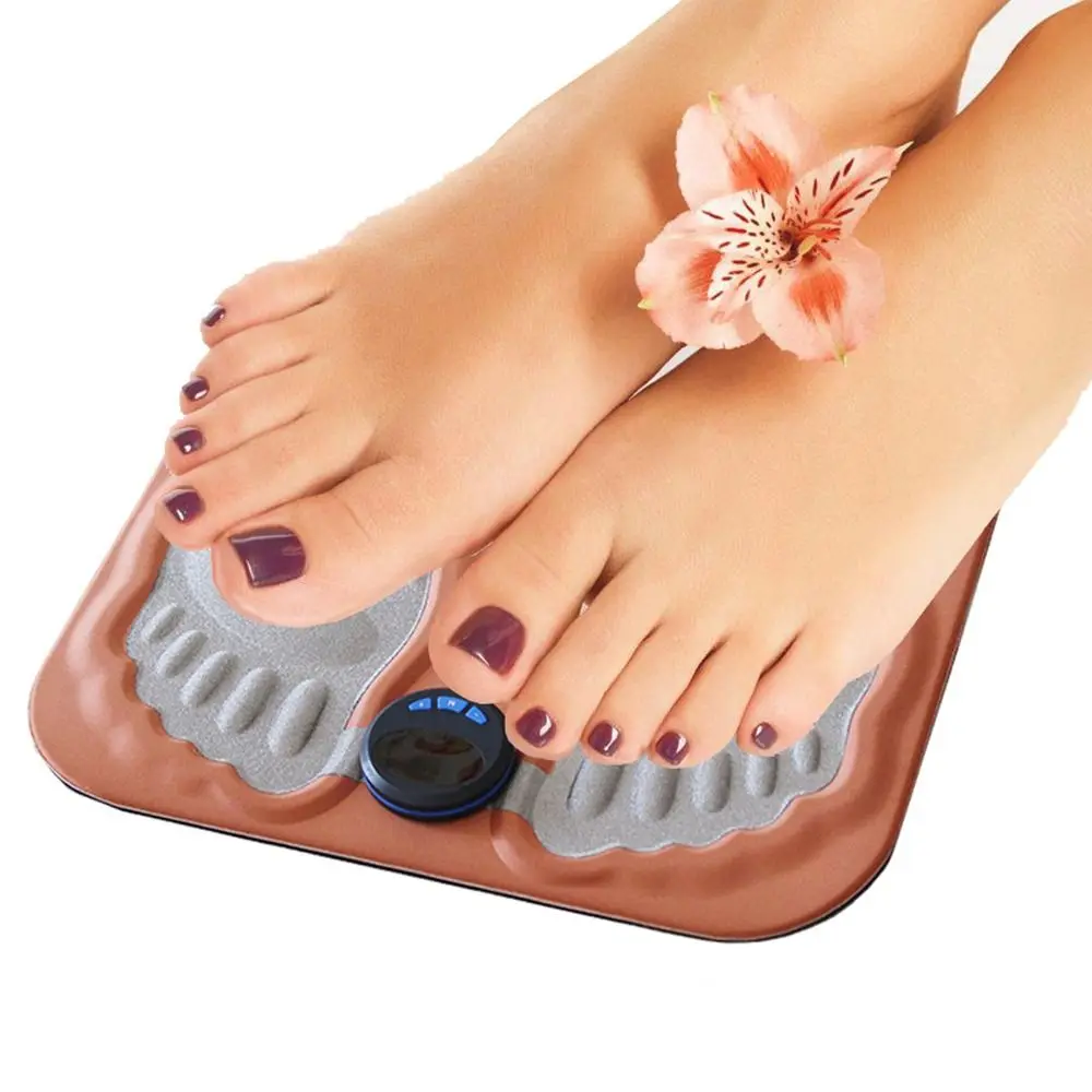 

6 Mode Smart 3D Foot Massage Pad 15 Levels Foldable Foot Circulation Massager Electric Fatigue Release EMS Foot Massager Pad
