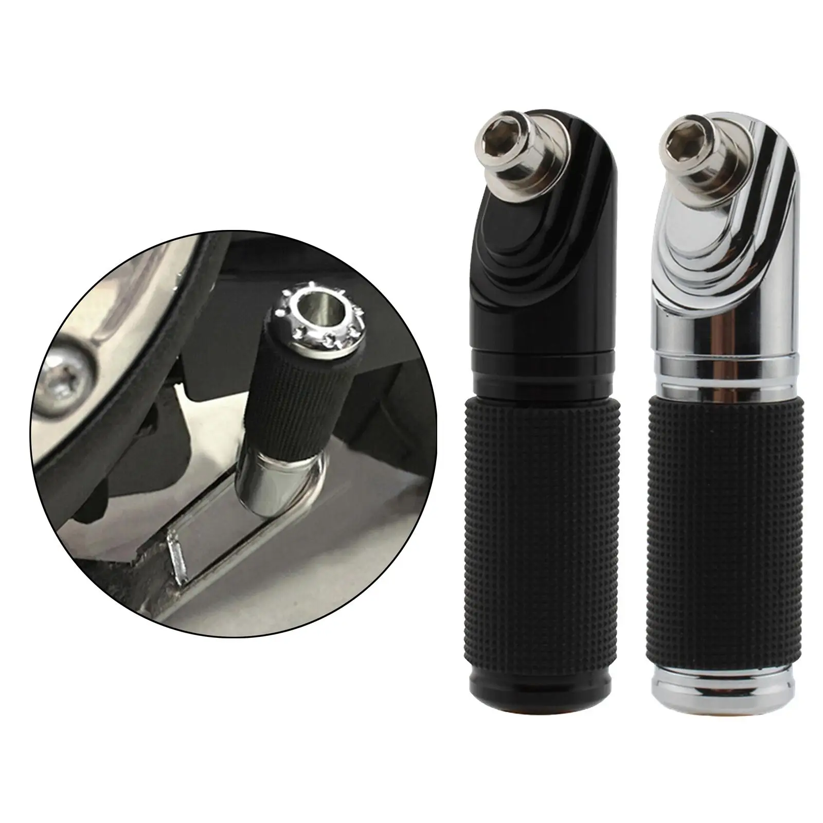 

Motorcycle Stand Kickstand Extension Kit Compatible for Street Bob FXDB for for FXD/FLD 1991-2017