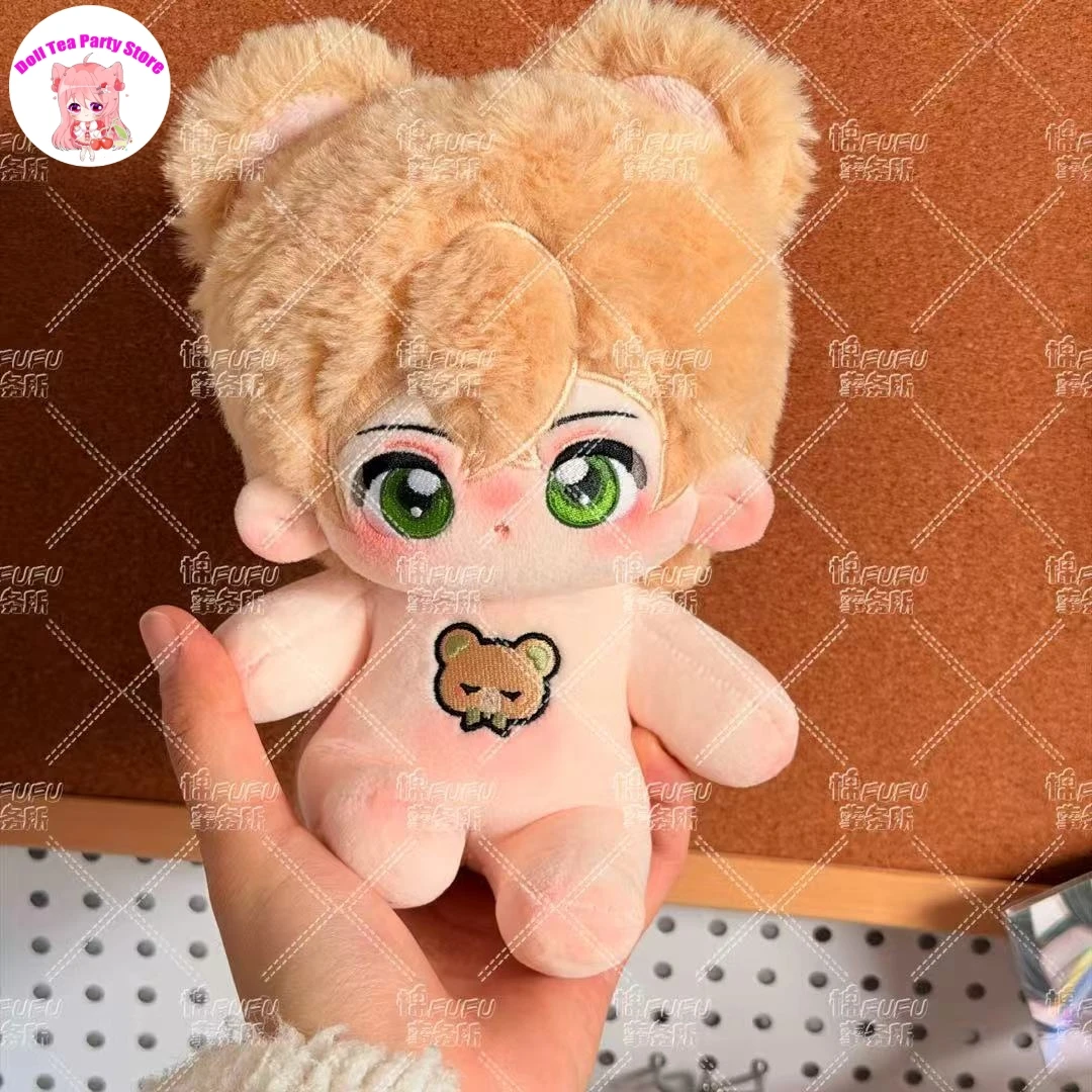 

Alkaid For All Time Kawaii Animal Ear Cotton Doll 20cm Plush Stuffed Body Toys Anime Dress Up Clothes Figures Plushie Gift