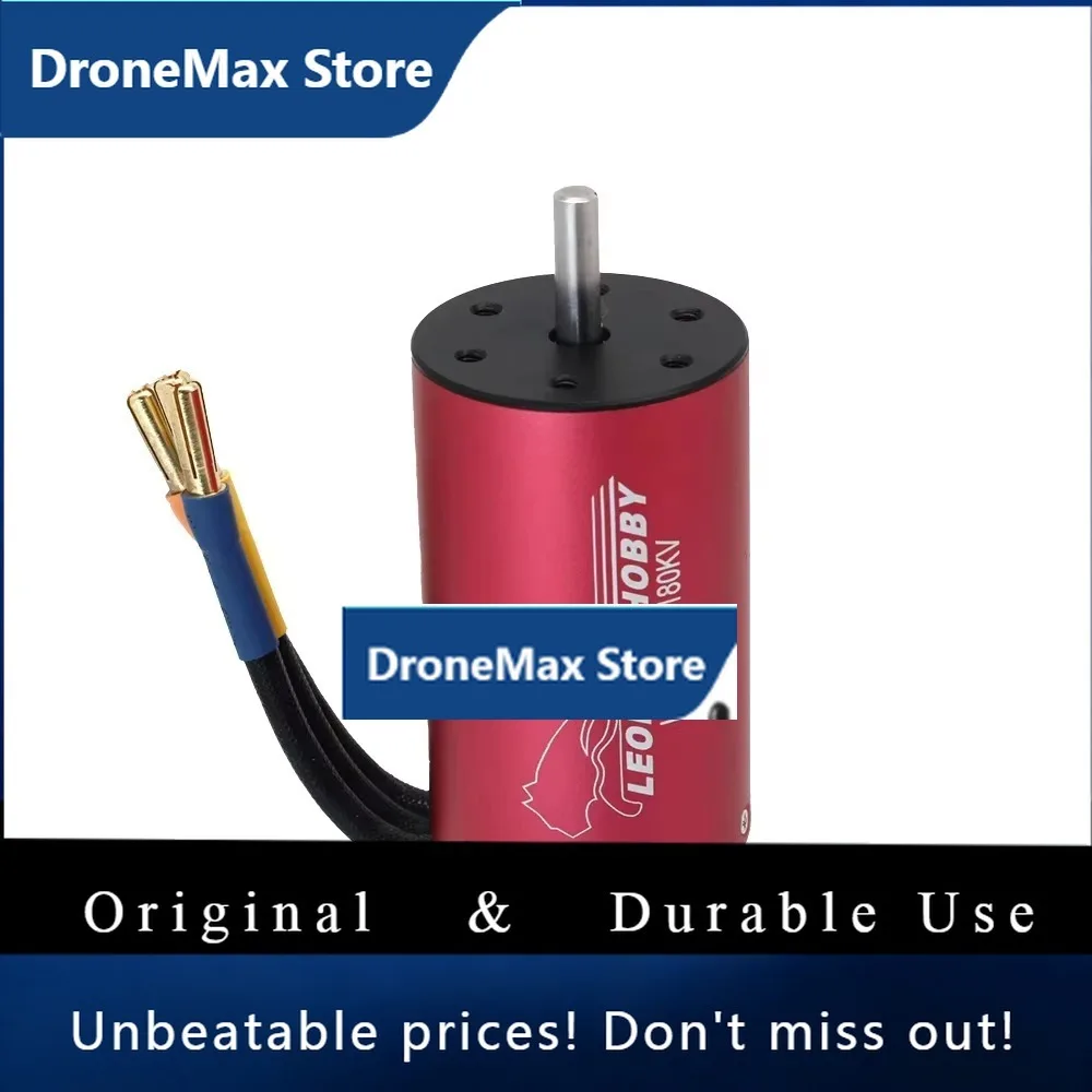 DroMaLeopard Hobby 3660 5.0mm Shaft 4650KV 3800KV 3180KV 2700KV Waterproof Brushless Motor For 1:10 Rc Car Traxxas Slash Wltoys