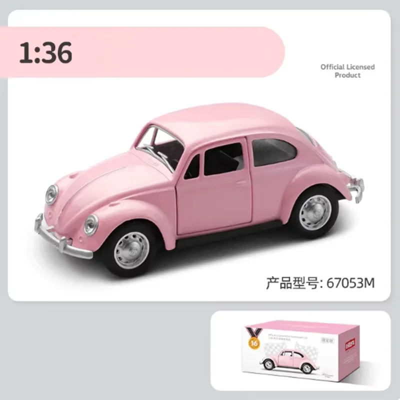 CCA 1:36スケール 1967年 クラシック合金製シミュレーションカーモデル 静態コレクション 装飾 ホリデーギフト おもちゃ クラシックお土産ギフト