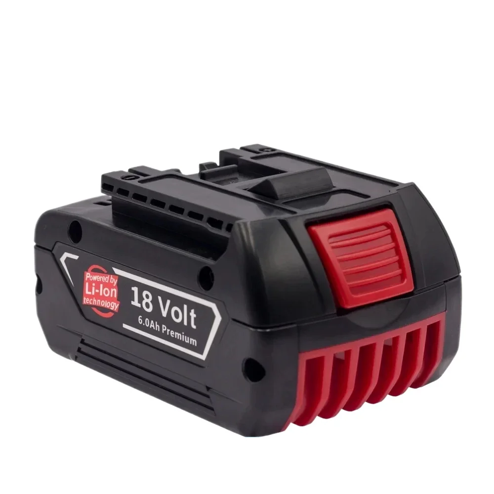 

18V6.0A Rechargeable Li-Ion Battery For Bosch 18V Power Tool Backup Portable Replacement BAT609 Indicator Light dropshipping