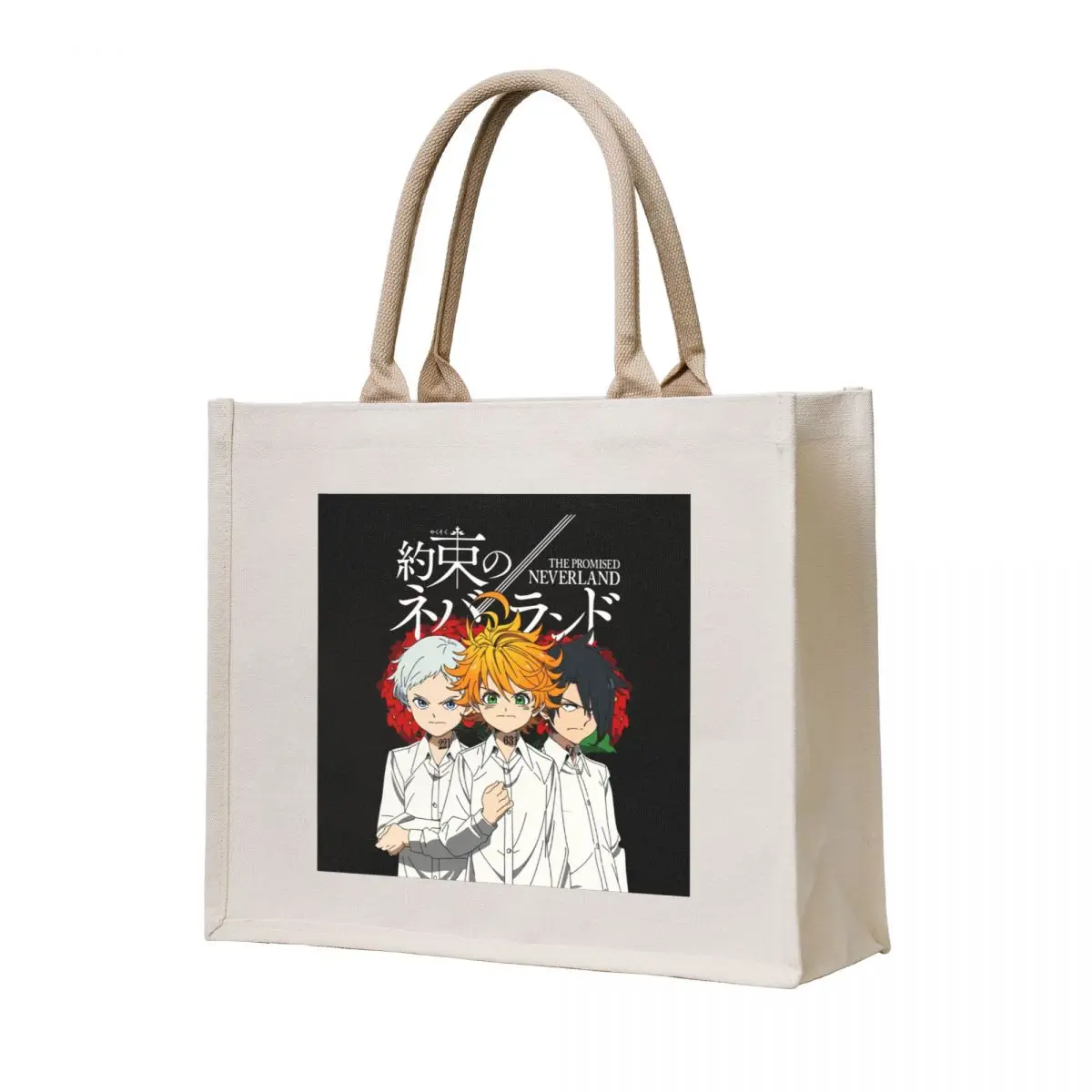 

The Promised Neverland - Yakusoku no Neverland Tote Bag shopping trolley bag Handbags women hand bag tote woman