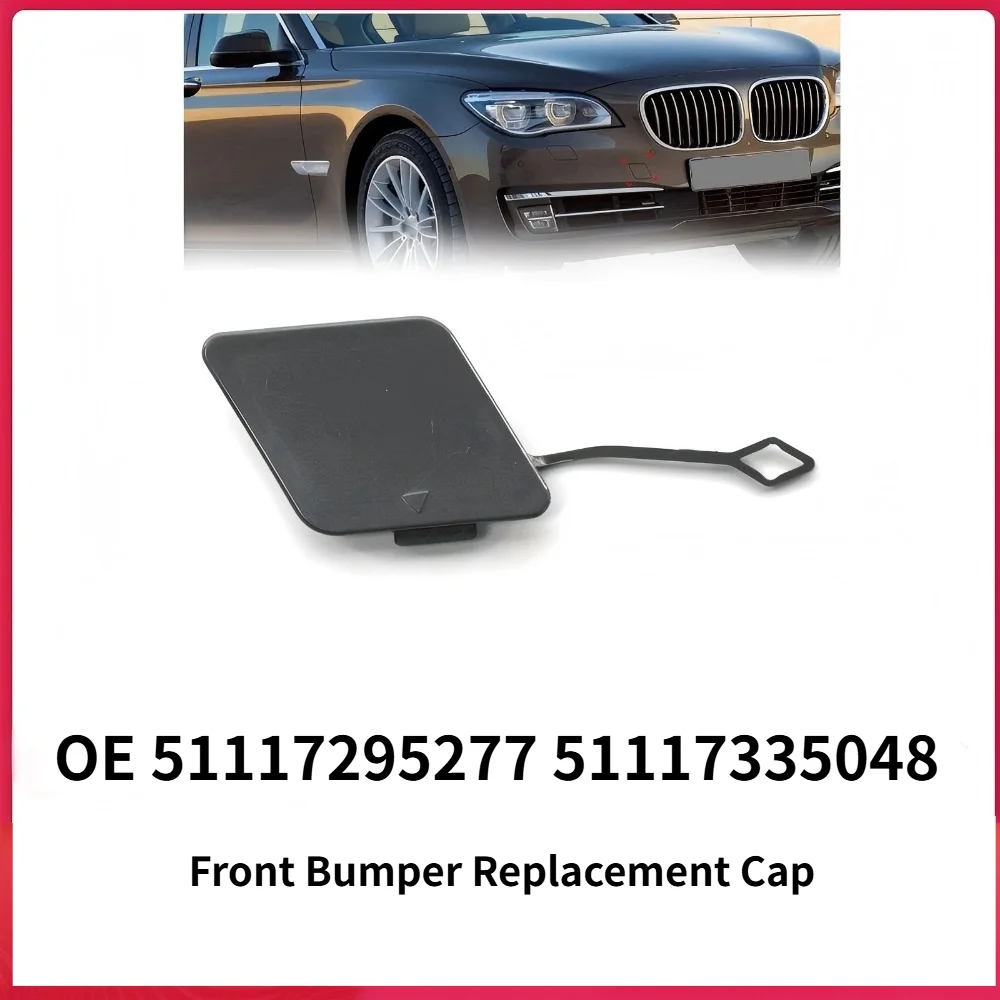 

Front Bumper Tow Hook Cover Cap Fits BMW 7 Series F01 F02 F03 OE 51117295277 51117335048 Exterior Replacement Accessories Parts