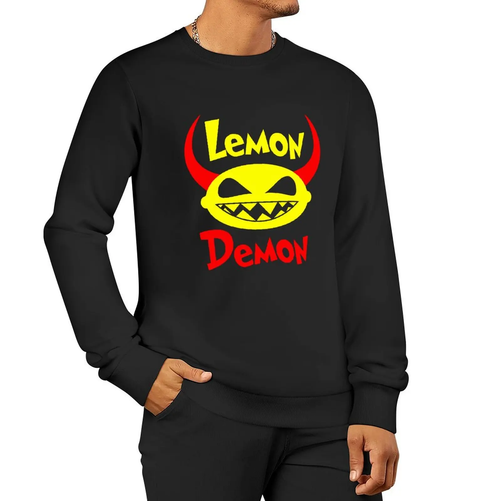 

Lemon demon merch Pullover Hoodie clothes for men hooded sweatshirt for men