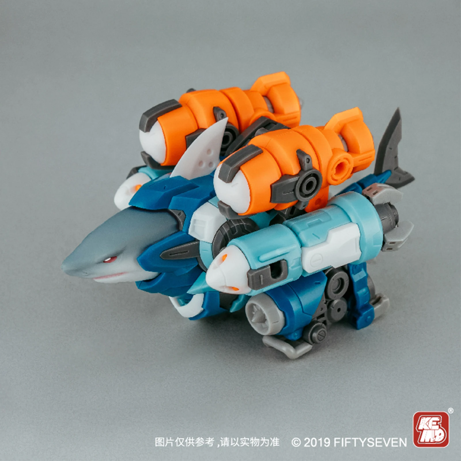 FIFTYSEVEN Number 57 No.57 Manhunter DEEPSEA RIPPER 1/24 액션 피규어 인형 갑옷 팀 헌터 팀 상어 어린이 장난감 선물