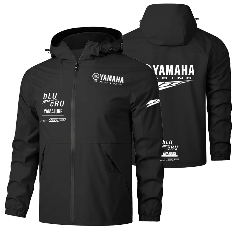 Yamaha Racing Jacket - Spring/Autumn Men's/Women's Lightweight Windproof and Waterproof Jacket - Outdoor Leisure and Sports Coat