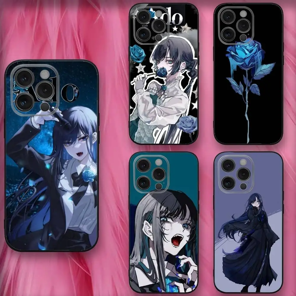 

A-Ado Singer Phone Case For iPhone 16,se4,15,14,13,12,11,Pro,X,XS,Max,XR,Plus,Mini Soft Black Cover